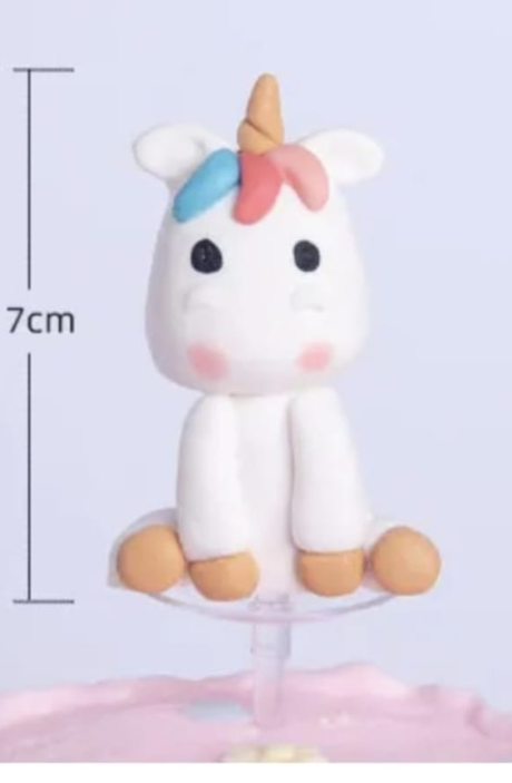 טופר לעוגה 5 בלונים 2.2 ס"מ (לא אכיל)