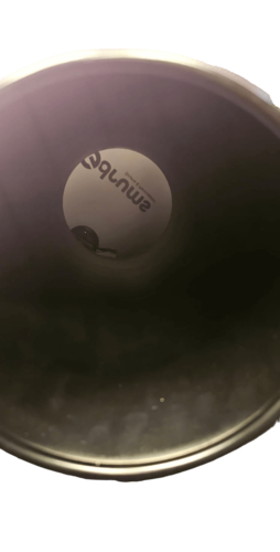 דרבוקה אלומיניום עם ג'ינגלים TA-GCH15 בצבע שחור מבית Gdrums 