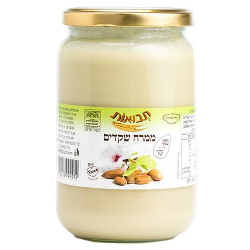 חמאת שקדים 650 גר' תבואות