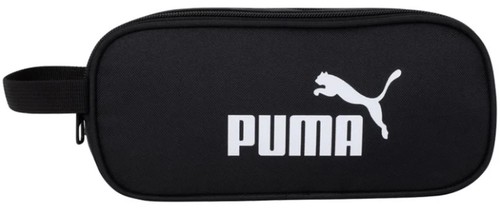 קלמר 2 תאים PUMA שחור עם כיתוב לבן