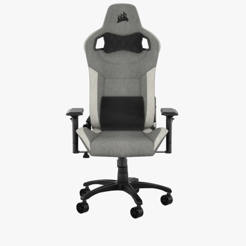 כיסא גיימינג בד CORSAIR T3 RUSH 2023 Fabric Charcoal Grey White
