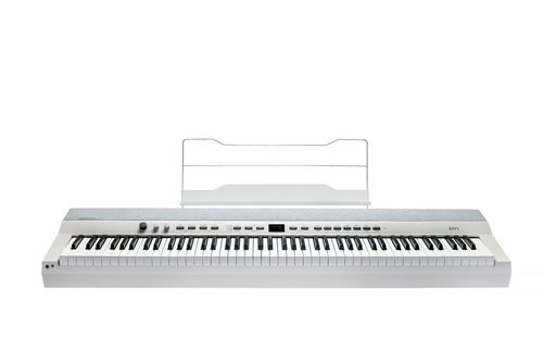 פסנתר חשמלי 88 קלידים נייד לבן KURZWEIL KA P1 WH