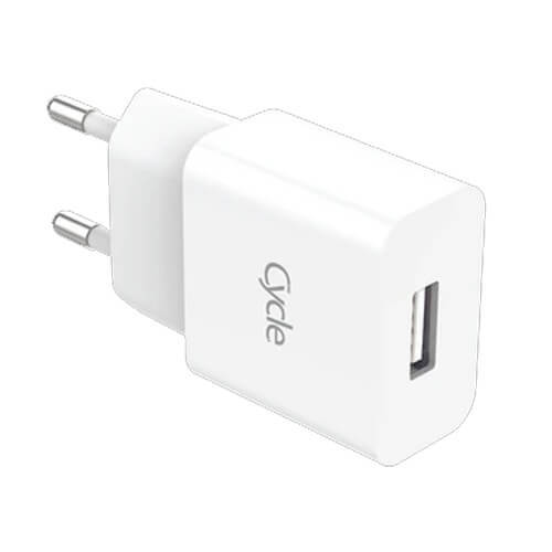 מטען בית Cycle CYH1A עם יציאת USB 