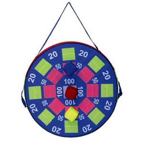 גלגל קליעה למטרה ענק עם 3 קוביות סקוטש 75 ס