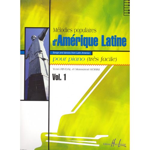 ספר תווים Rivoal: Mélodies populaires d'Amérique latine Vol.1