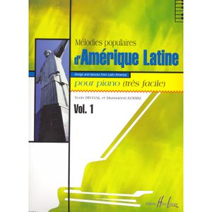 ספר תווים Rivoal: Mélodies populaires d'Amérique latine Vol.1