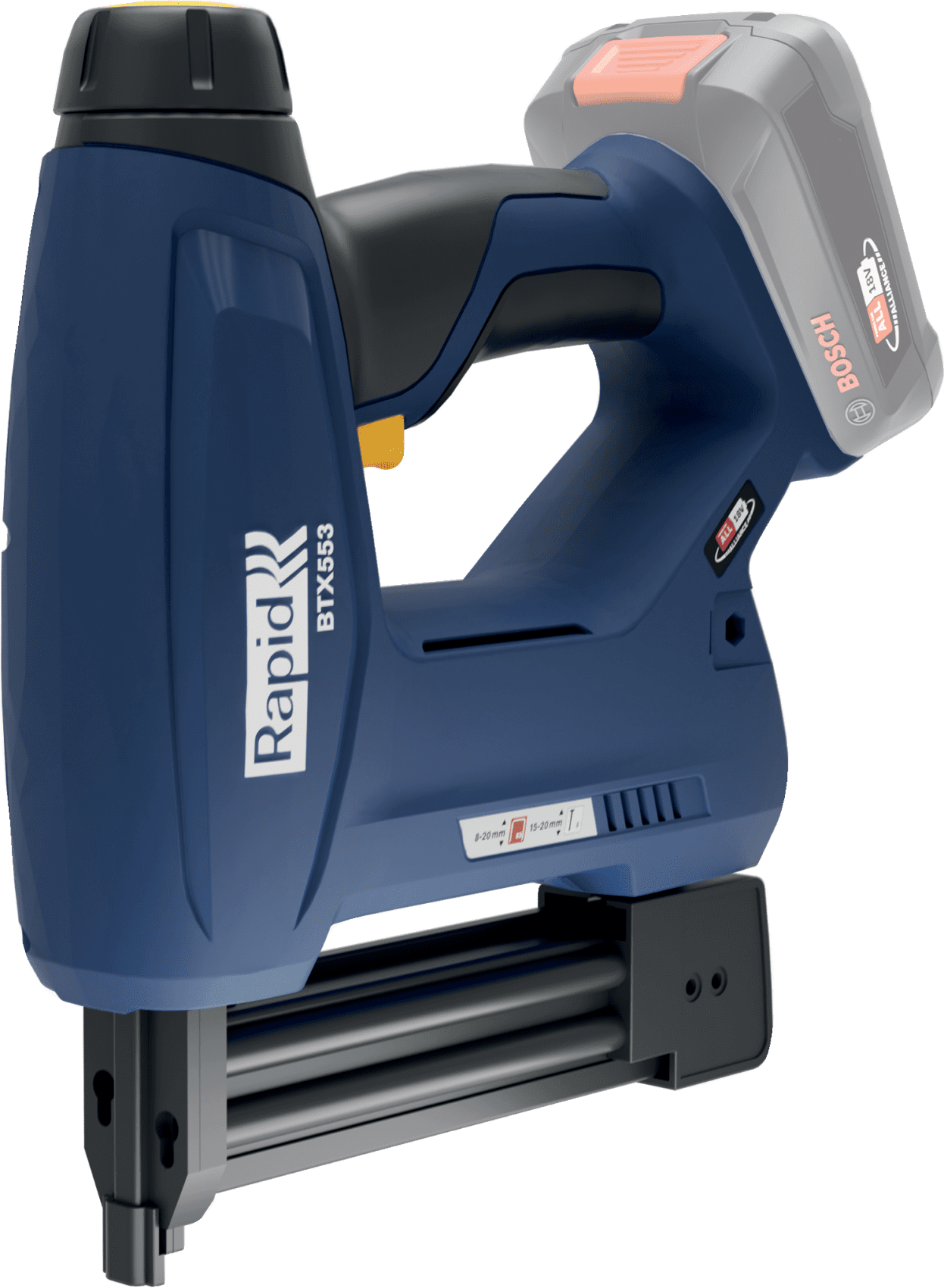 אקדח סיכות ומסמרים נטען BTX 553