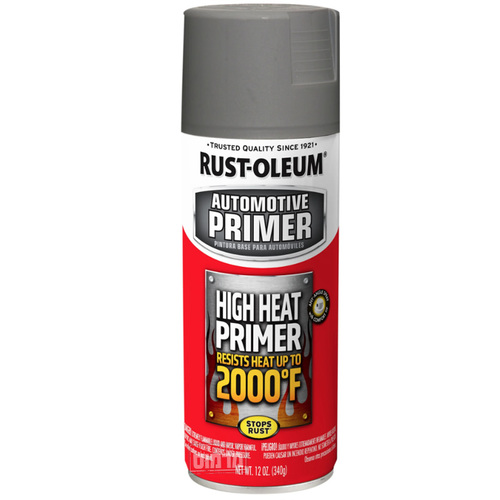 ספריי פריימר אפור לחום גבוהה לרכב Rust-Oleum Automotive High Heat 2000 