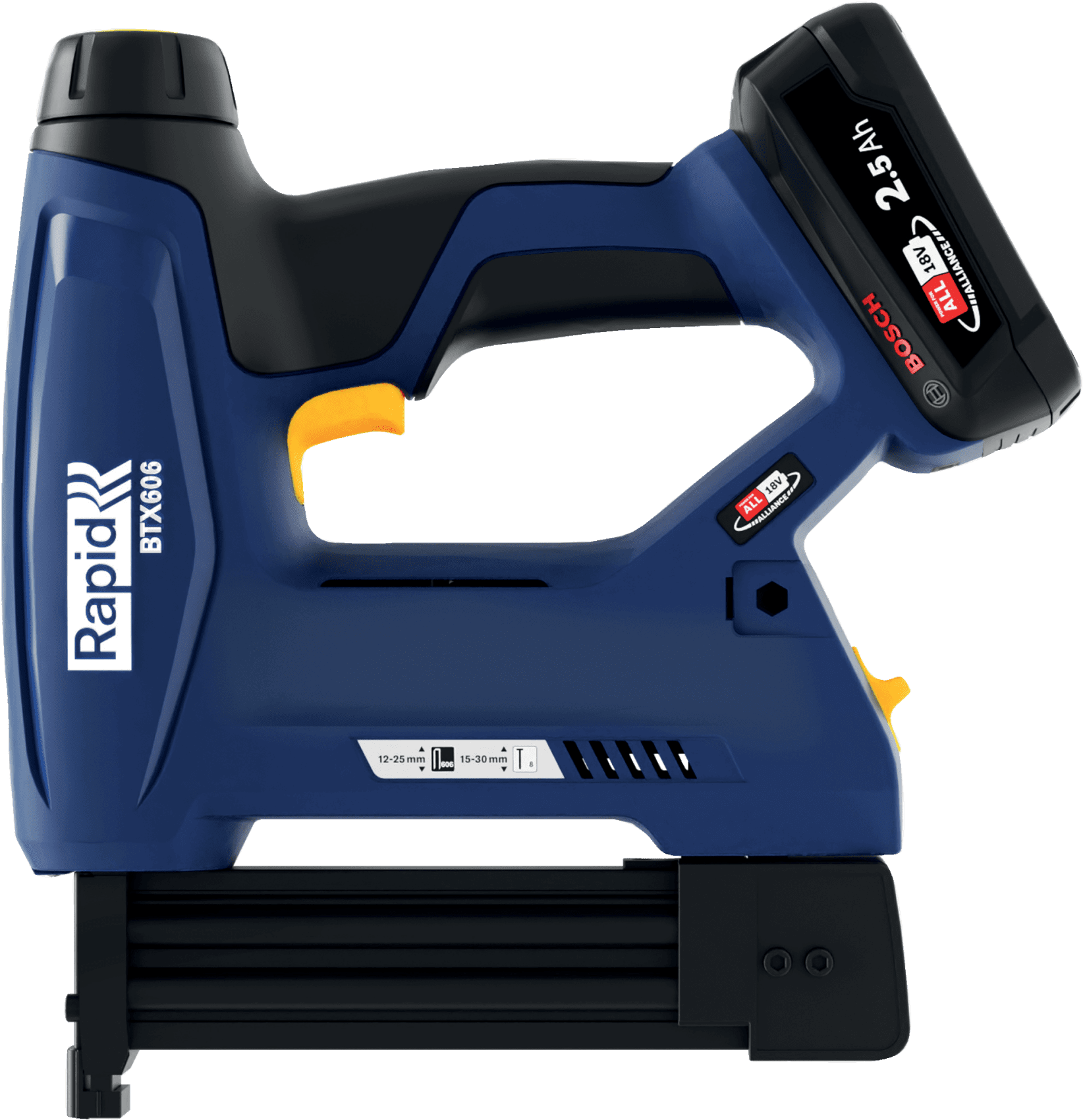 אקדח סיכות ומסמרים נטען BTX 606