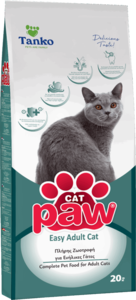 פאו מזון יבש מלא לחתולים בוגרים 20 ק"ג Paw Easy Adult Cat 
