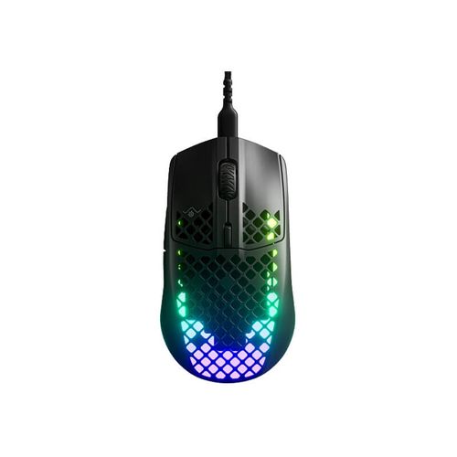 עכבר גיימינג חוטי דגם AEROX 3 STEELSERIES בצבע שחור Onyx