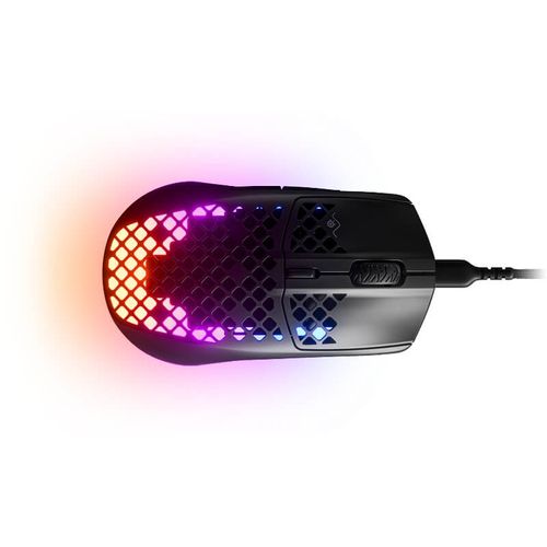 עכבר גיימינג חוטי דגם AEROX 3 STEELSERIES בצבע שחור Onyx