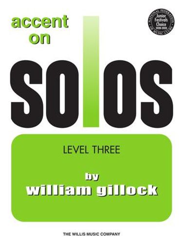 ספר תווים Accent on Solos Book 3