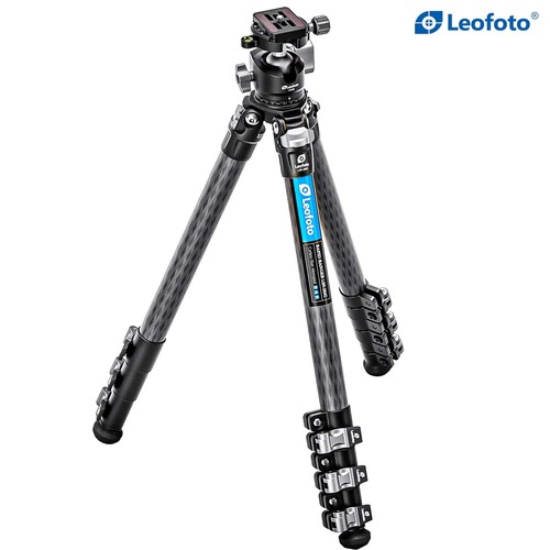 חצובת סיבי פחם כולל ראש כדורי Leofoto Rapid Ranger LSR-284C+LH-30