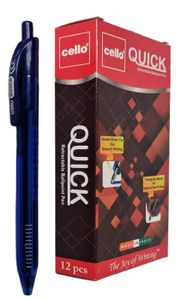 מארז עט לחצן כחול CELLO QUICK במבצע