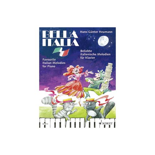 ספר תווים Bella Italia - Favourite Italian Melodies for Piano 