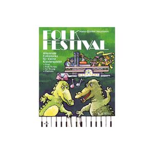 ספר תווים Folk Festival - First Folk Tunes for Young Pianists
