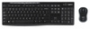 סט מקלדת ועכבר אלחוטיים Logitech MK270