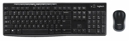 סט מקלדת ועכבר אלחוטיים Logitech MK270