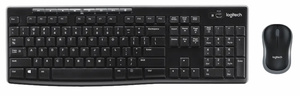 סט מקלדת ועכבר אלחוטיים Logitech MK270