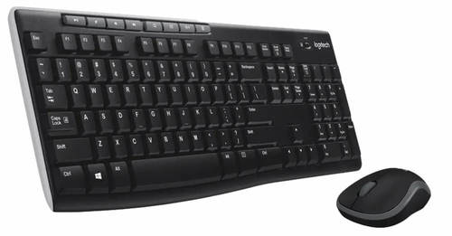 סט מקלדת ועכבר אלחוטיים Logitech MK270