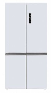 מקרר 4 דלתות ג'נרל דגם GE780GW זכוכית לבנה