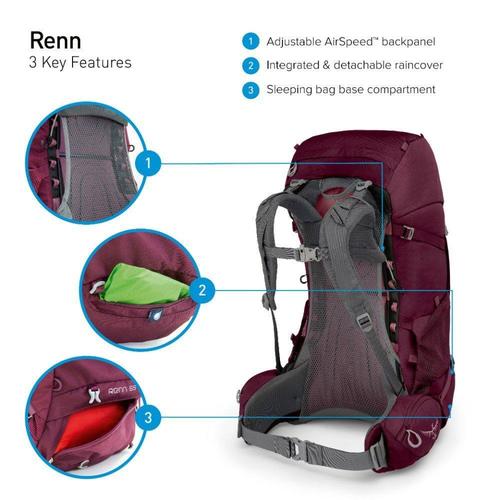 תרמיל מוצ׳ילה אוספריי לנשים Osprey Renn 65L