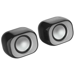 רמקולים למחשב חוטי חיבור USB בצבע שחור