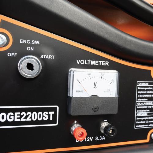 גנרטור 2200W מייצב מתח והתנעה חשמלית תוצרת GPT דגם TOGE2200ST