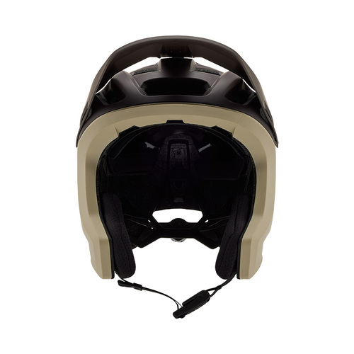קסדת אופניים פוקס דרופריים קרם / שחור - FOX DROPFRAME PRO NYF HELMET V25