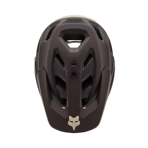 קסדת אופניים פוקס דרופריים קרם / שחור - FOX DROPFRAME PRO NYF HELMET V25