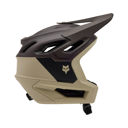 קסדת אופניים פוקס דרופריים קרם / שחור - FOX DROPFRAME PRO NYF HELMET V25