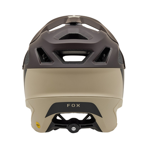 קסדת אופניים פוקס דרופריים קרם / שחור - FOX DROPFRAME PRO NYF HELMET V25