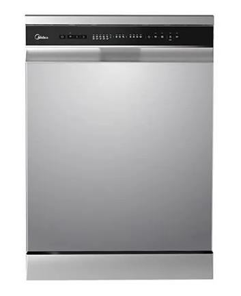 מדיח כלים רחב כסוף Midea דגם WQP14-W7633C-B 