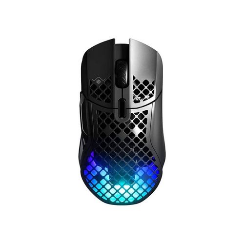 עכבר גיימינג אלחוטי דגם AEROX 5 WIRELESS STEELSERIES בצבע שחור