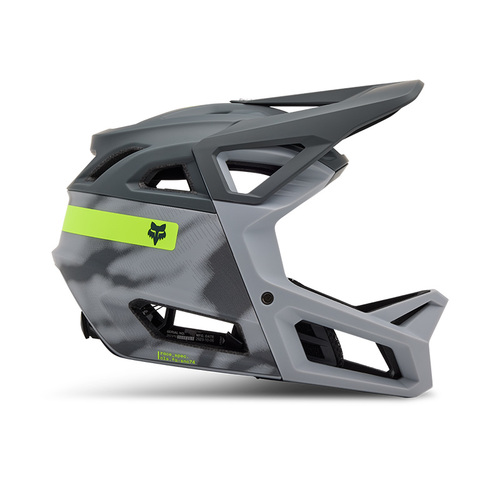 קסדת אנדורו מלאה פוקס אפור / צהוב - FOX PROFRAME RS MIPS HELMET TAUNT V25 