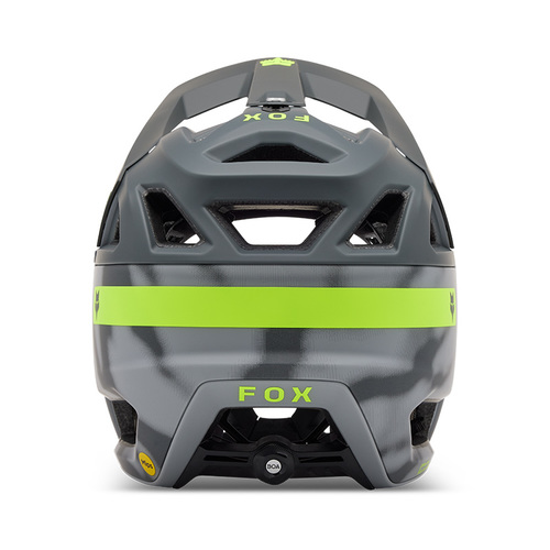 קסדת אנדורו מלאה פוקס אפור / צהוב - FOX PROFRAME RS MIPS HELMET TAUNT V25 