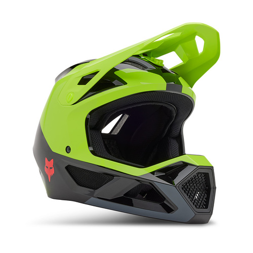 קסדת פול פייס פוקס רמפייג' צהוב / שחור- FOX RAMPAGE BARGE V25