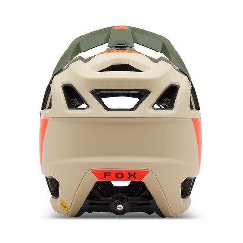 קסדת אנדורו מלאה פוקס שחור / חום - FOX PROFRAME RS MIPS HELMET NUF V25 