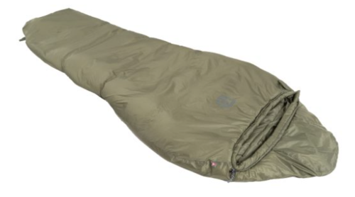 שק שינה JR TACTICAL PRISM PRIMALOFT WIDE +5EN זית - JR GEAR
