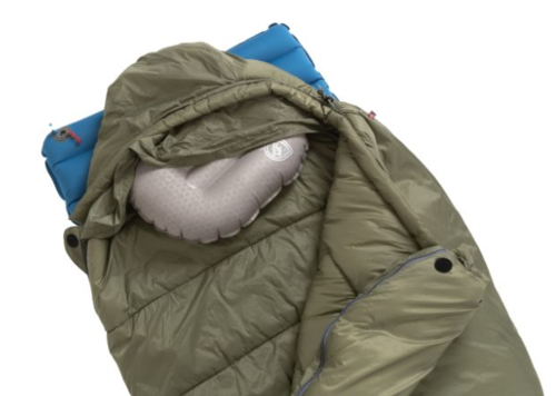 שק שינה JR TACTICAL PRISM PRIMALOFT WIDE +5EN זית - JR GEAR