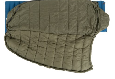 שק שינה JR TACTICAL PRISM PRIMALOFT WIDE +5EN זית - JR GEAR