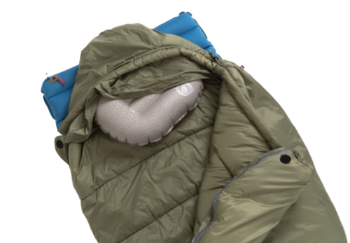 שק שינה JR TACTICAL PRISM PRIMALOFT WIDE +9EN זית - JR GEAR