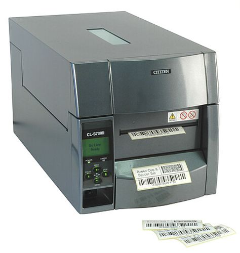 מדפסת מדבקות תעשייתית CITIZEN CL-S700II