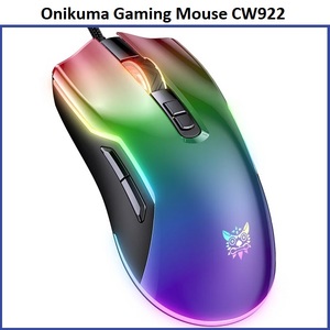 עכבר גיימרים חוטי עד Onikuma CW922 RGB | 12800 DPI