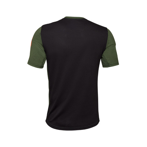 חולצת רכיבה קצרה פוקס ירוק / כתום / שחור - FOX RACING RANGER SS DR JERSEY V25