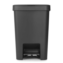 פח הפרדה StepUp פדל 25 ליטר - אפור כהה