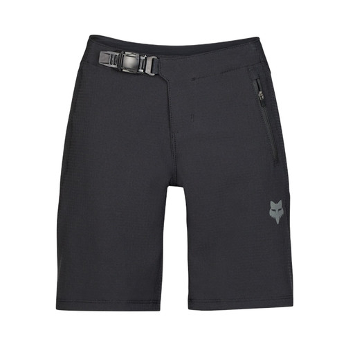 מכנס רכיבה לאופני שטח ילדים שחור -  YTH DEFEND SHORTS V25