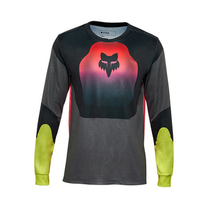 חולצת רכיבה ארוכה לילדים פוקס ורוד / שחור  -FOX YTH RANGER LS JERSEY REVISE V25