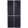 מקרר 4 דלתות 547 ליטר Haier האייר Open Space Inverter HRF-5500FB זכוכית שחורה